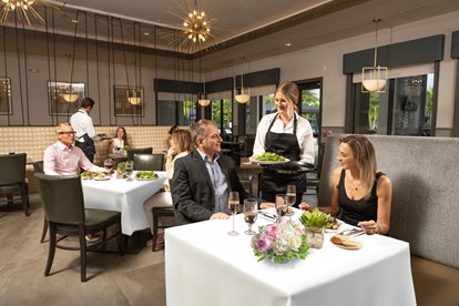 INDULGE IN GOURMET DINING