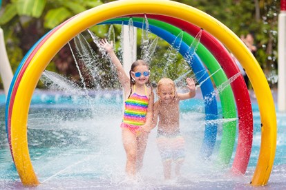 Splash pad stock