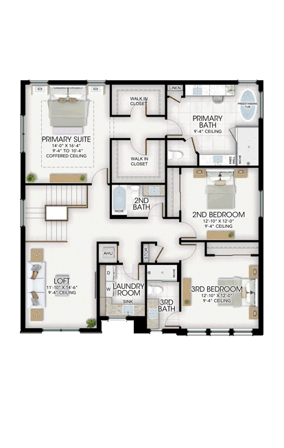 Apex 503 Capella Floorplan 2nd Floor