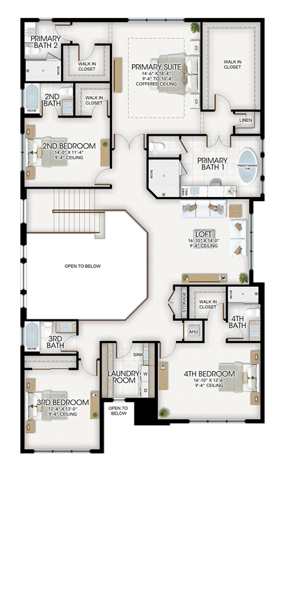 Apex 507 Polaris Floorplan 2nd Floor