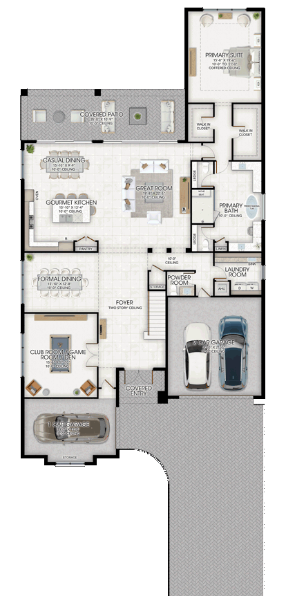 Apex 624 Olympus Floorplan 1st Floor