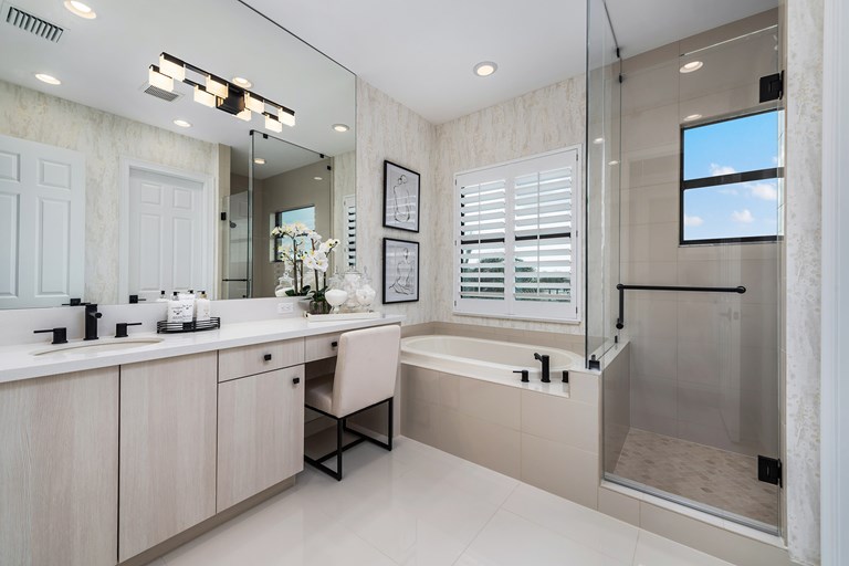 Florence Contemporary Master Bath
