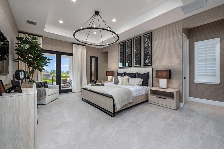 Florence Contemporary Master Bedroom