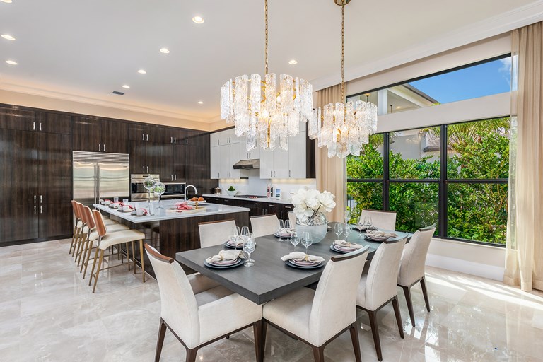 Murano Dining Room and Kitchen