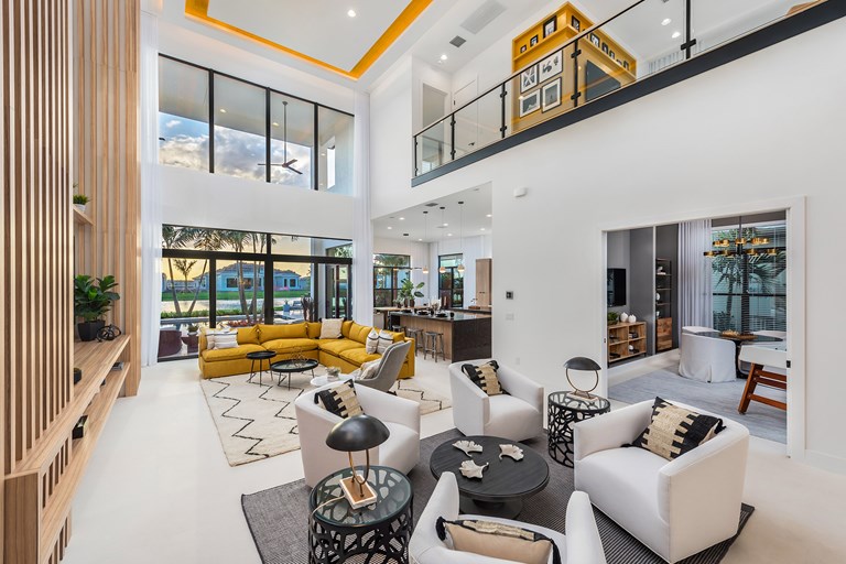 Veneto Living Room, Family Room and Loft