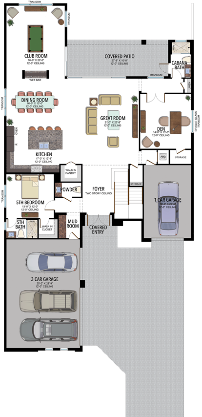 624 Santorini 1st Fl Floorplan