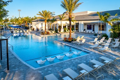 RESORT-STYLE POOLS, NOW OPEN