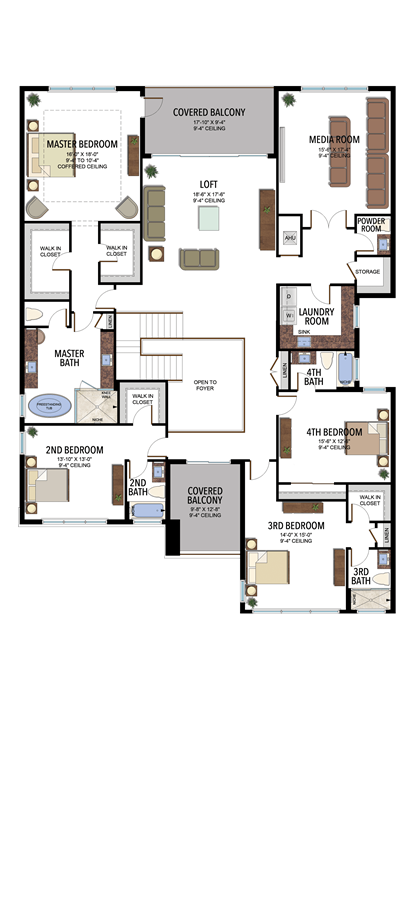 64 Maldives Floorplan 2nd Floor