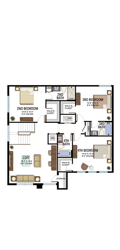 Samoa Floorplan 2nd FLoor