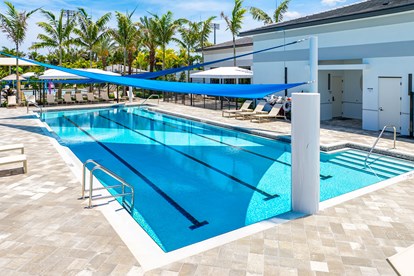 LAP POOL, NOW OPEN