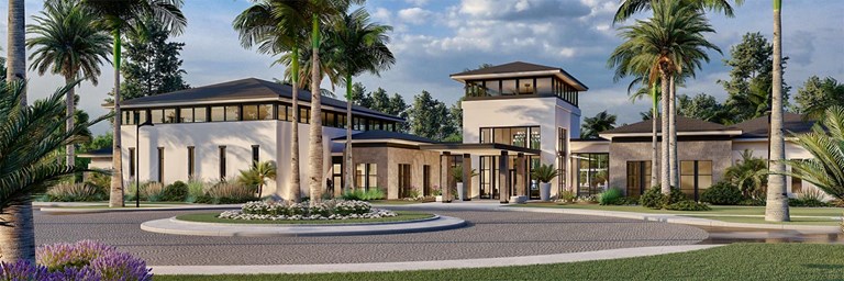 Lotus clubhouse rendering