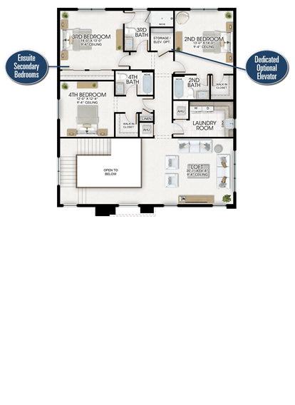 NMR 508 Ibiza floorplan 2nd