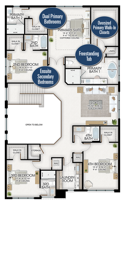 NMR 510 Kauai floorplan 2nd