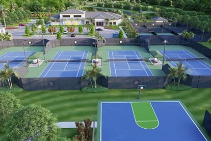 TENNIS COURTS