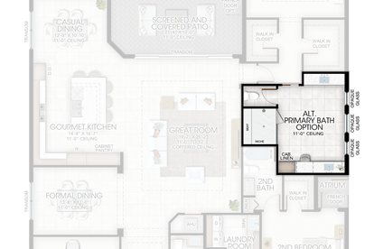 Primary Bathroom Delete Tub