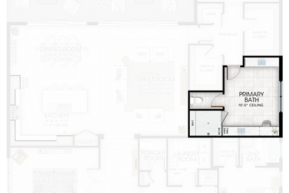 Alternate Primary Bathroom Delete Tub