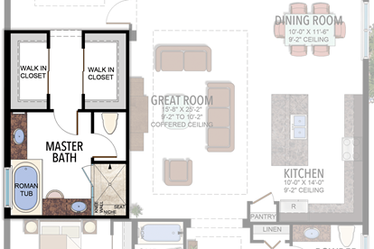 Add Tub in Alternate Master Bath