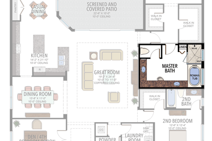 Add Tub in Alternate Master Bath