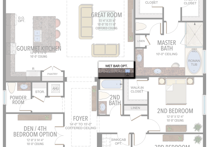 Wet Bar Option