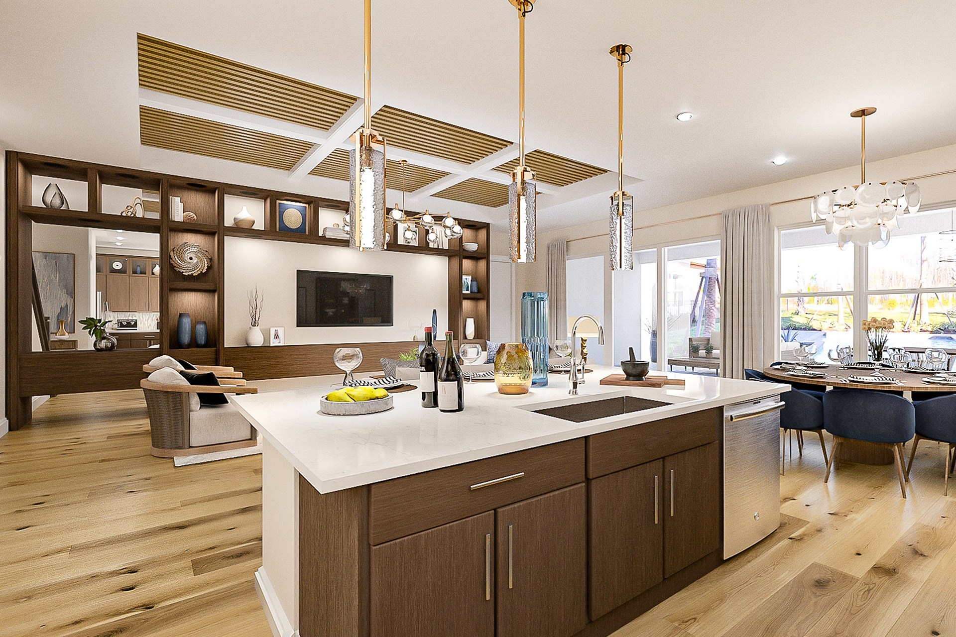 Mason Kitchen - Dining Room - Great Room