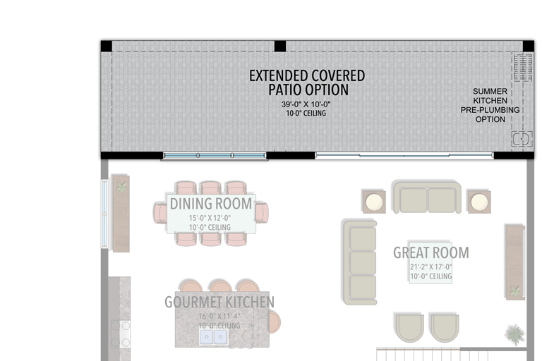 Extended Covered Patio
