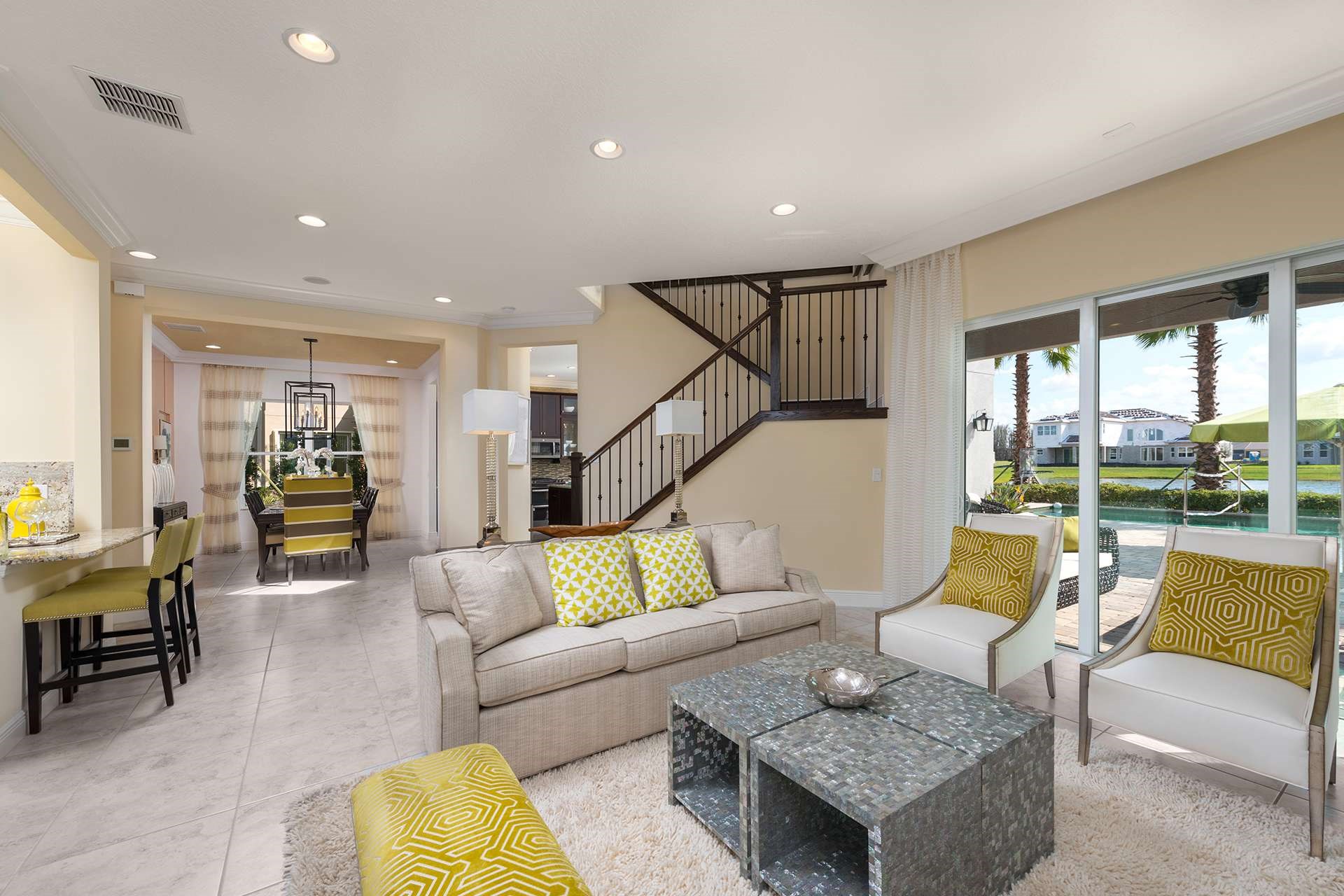Cypress Living Room - Dining Room
