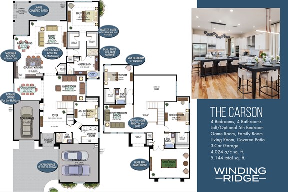 Winding Ridge Carson Floorplan